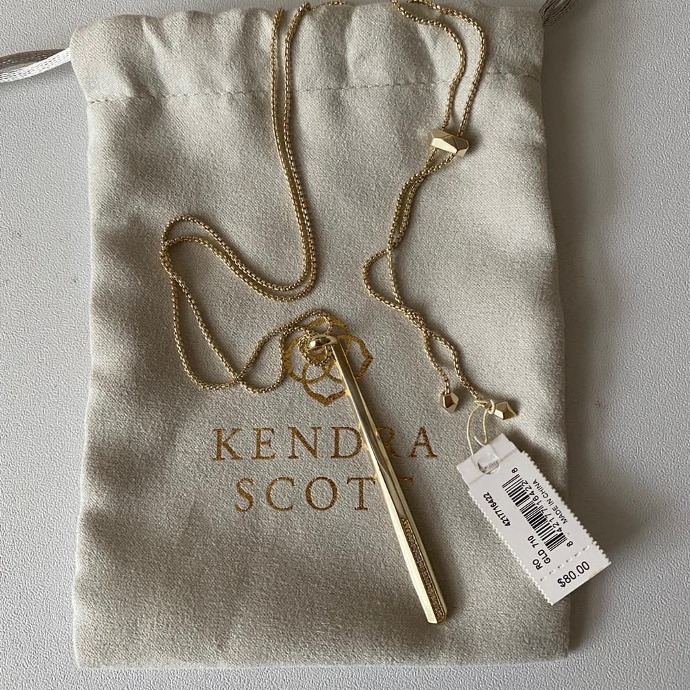 Kendra Scott Ro Long Pendent Necklace